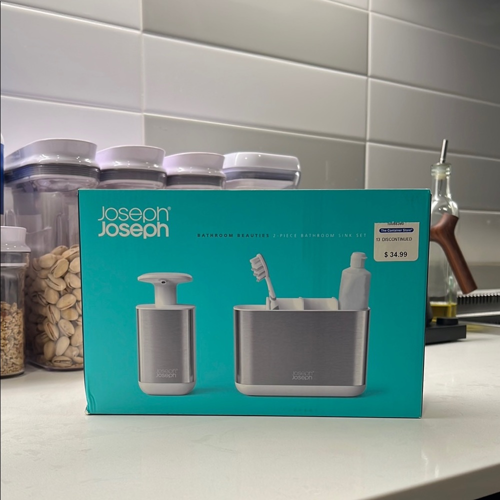 Joseph Joseph 70551 Bathroom Essentials 2-Piece Sink